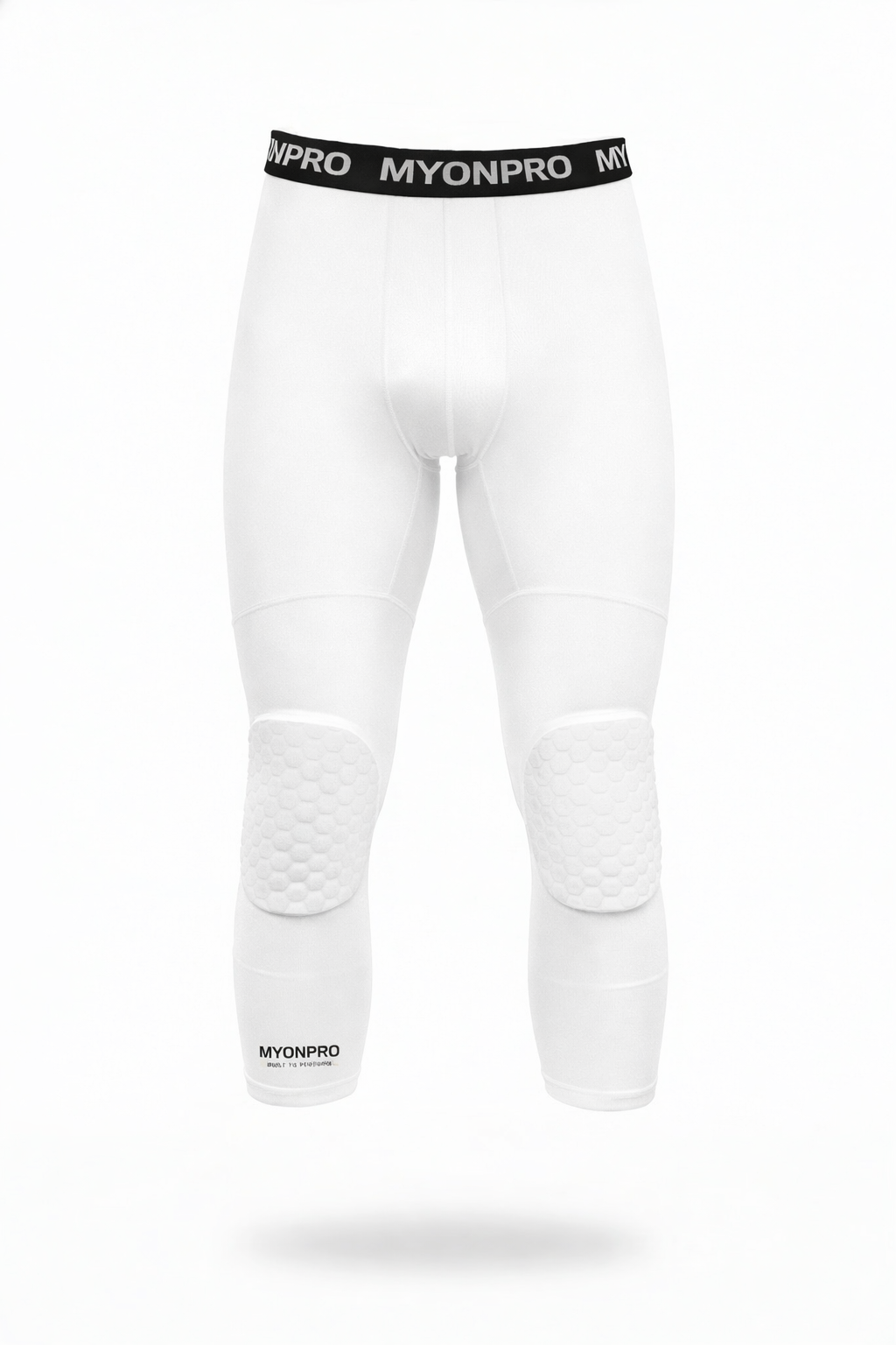 Pantalon de compression 3/4 avec protections aux genoux