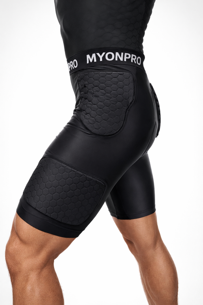 Short de compression avec protections
